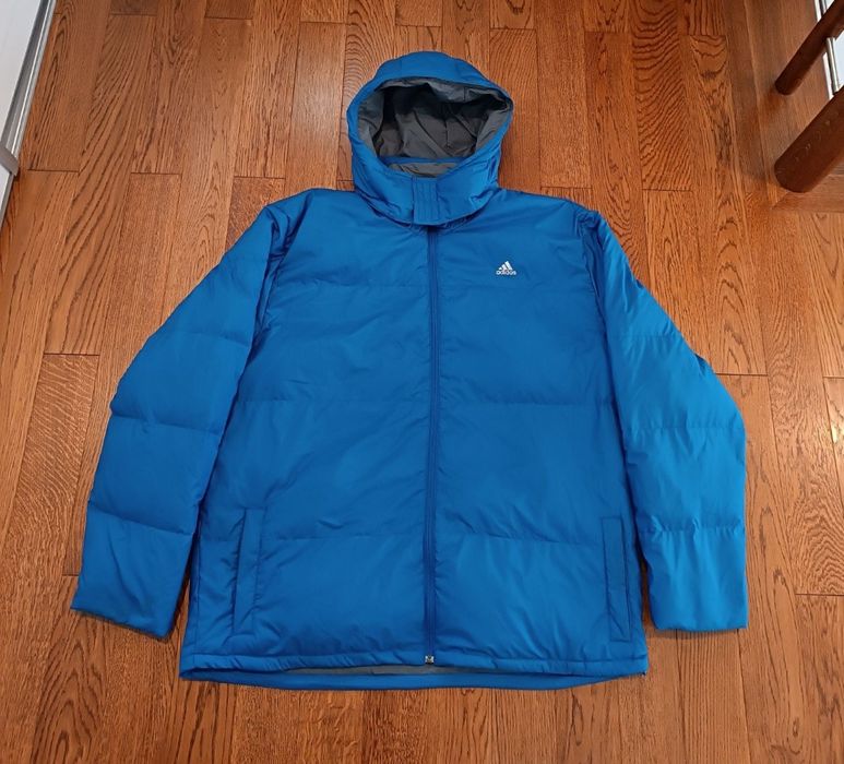 Kurtka Adidas Puchowa Zimowa Ocieplana Trekking Męska 2XL