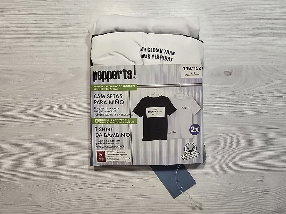 Трикотажна футболка для хлопчика Pepperts від 122/128 до 158/164