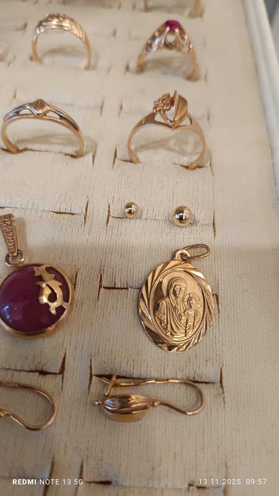 Złota zawieszka 585