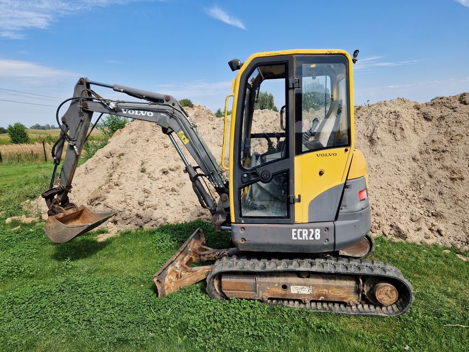 Minikoparka Volvo ECR28 koparka nie kubota yanmar jcb