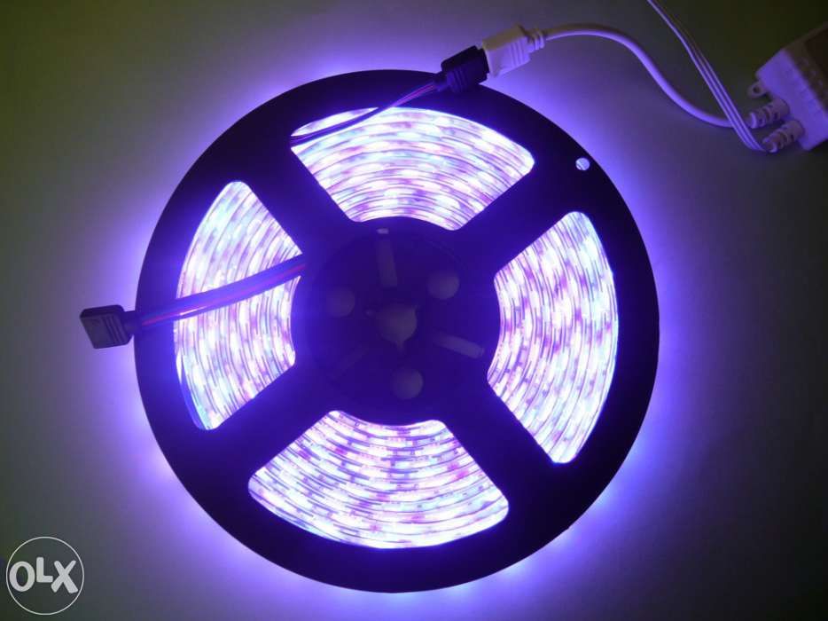 Fita de leds a cores rgb - nova