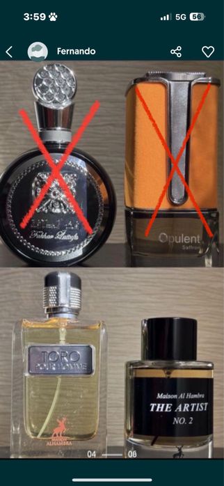 Perfumes  Arabes  Novos/Originais