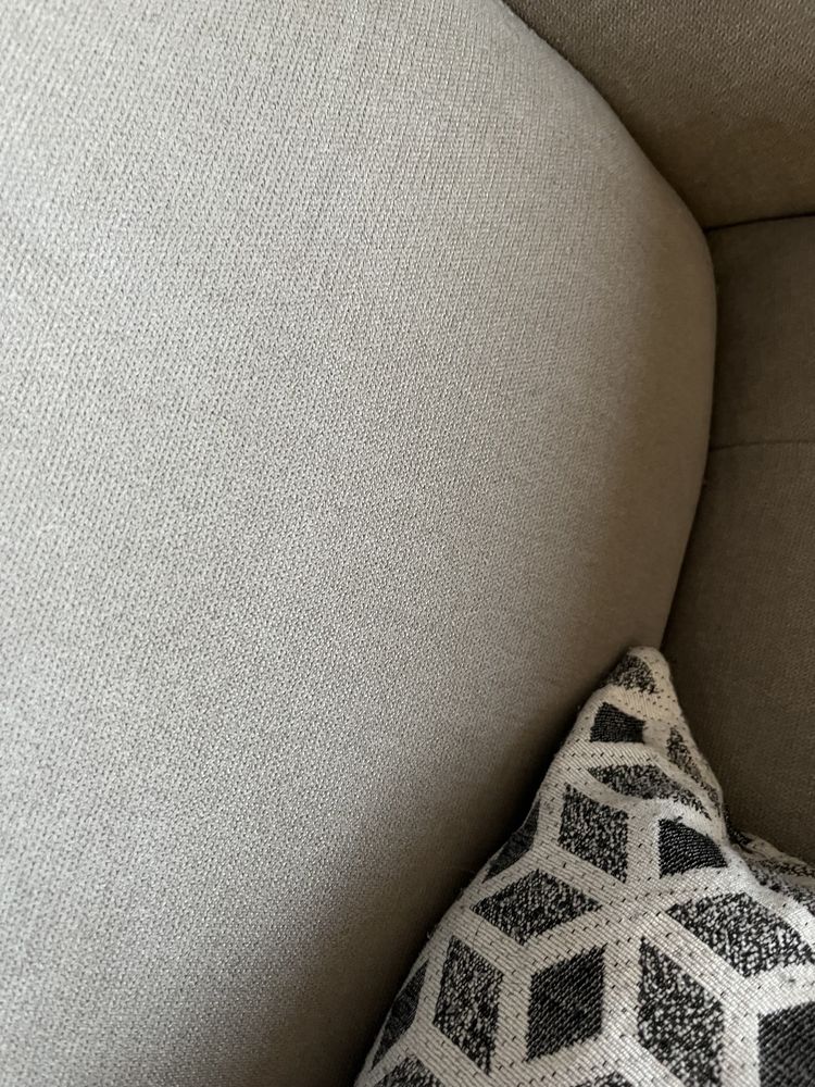 Komplet wypoczynkowy 5 elementow - sofa 3 / 2 fotele / 2 pufy