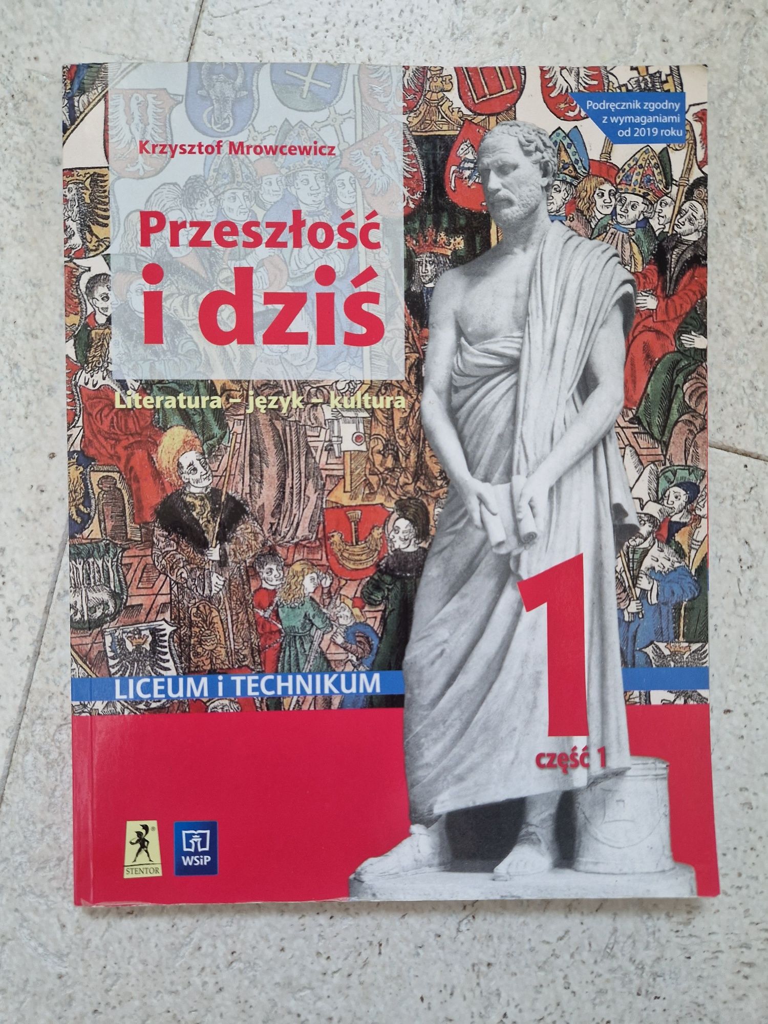 "Przeszłości i dziś 1" język polski, część 1 i 2