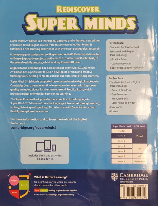Super Minds 1 Cambridge Student's Book