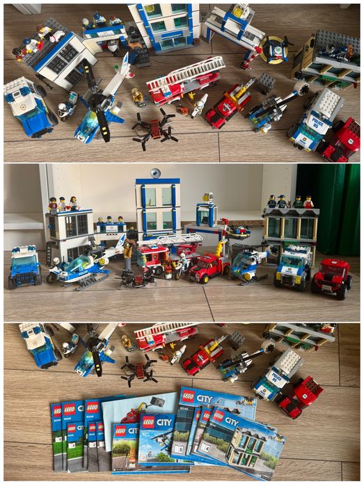 Lego City mega 5 zestawów