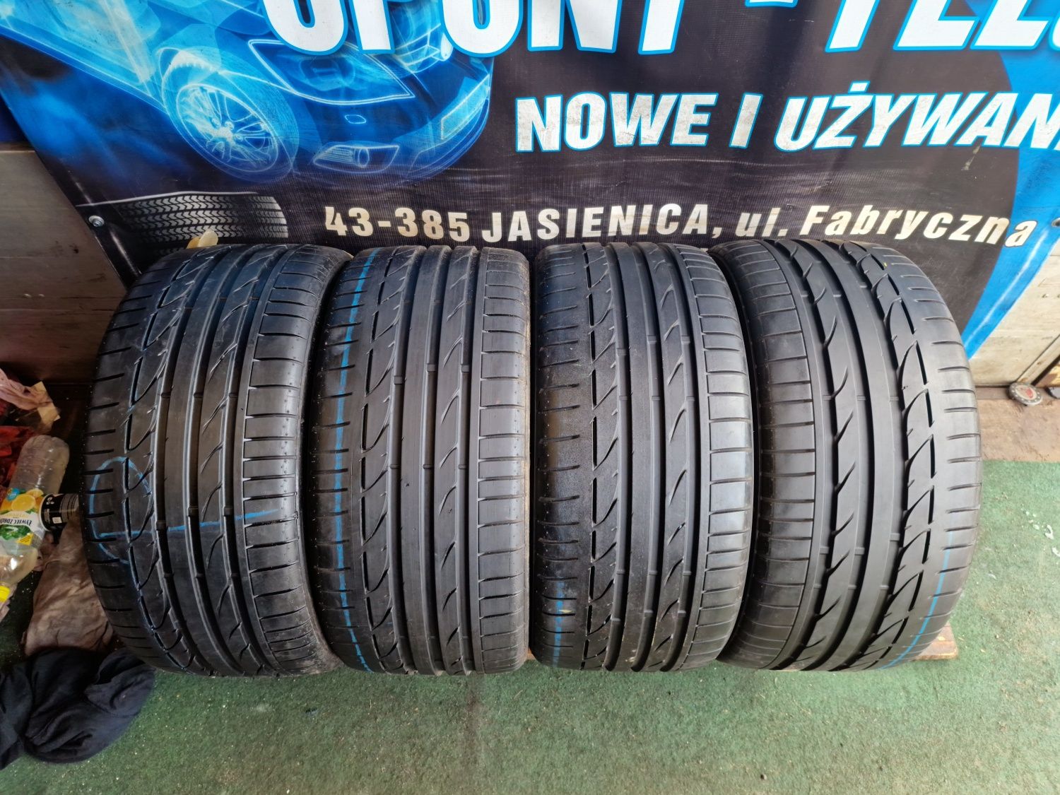 Opony letnie 245/35/18 Bridgestone Ranflat Komplet 7.2mm