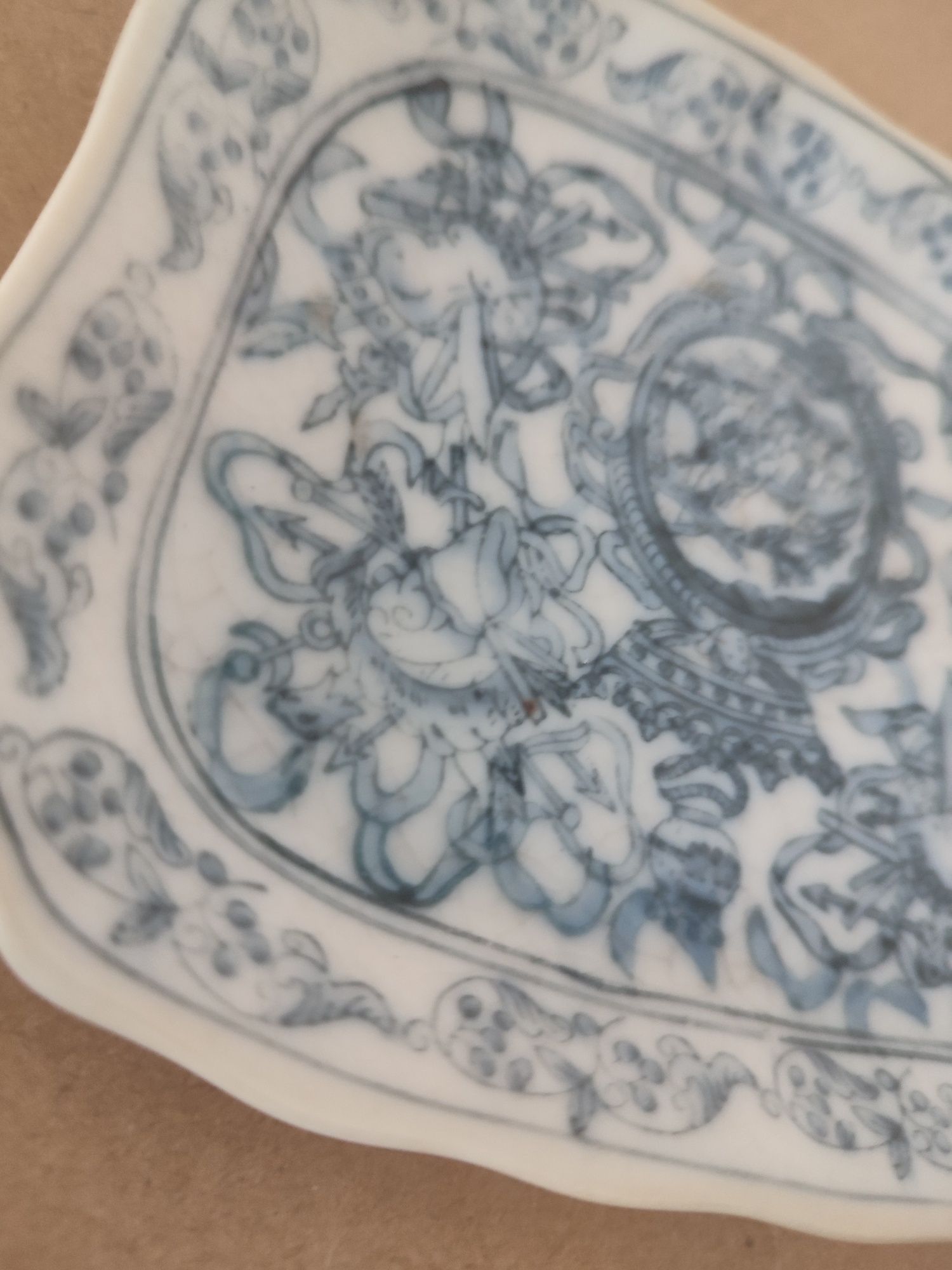 Pequeno prato porcelana chinesa