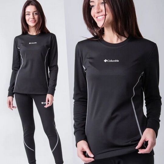 Женский комплект термобелья Columbia, S, М, L, XL, 2XL