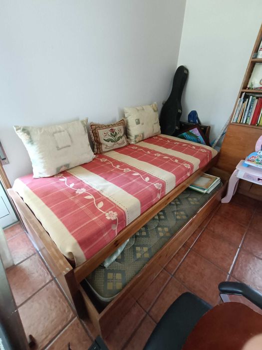 Cama Dupla com Gaveta – 209cm x 98cm