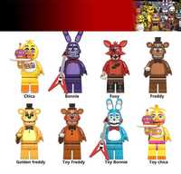 Bonecos minifiguras FNAF: Five Nights At Freddy's nº1 (comp. c/ Lego)