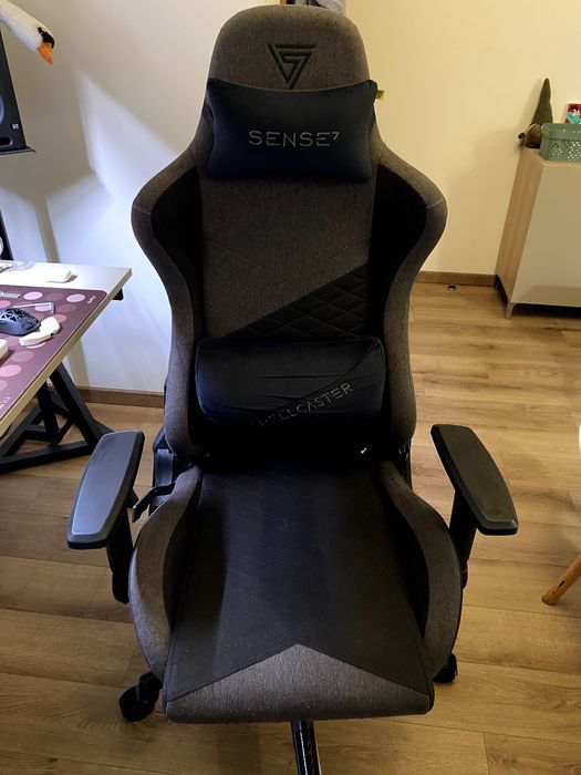Fotel gamingowy Senshi Sense7 + poduszka ortopedyczna AR Medical