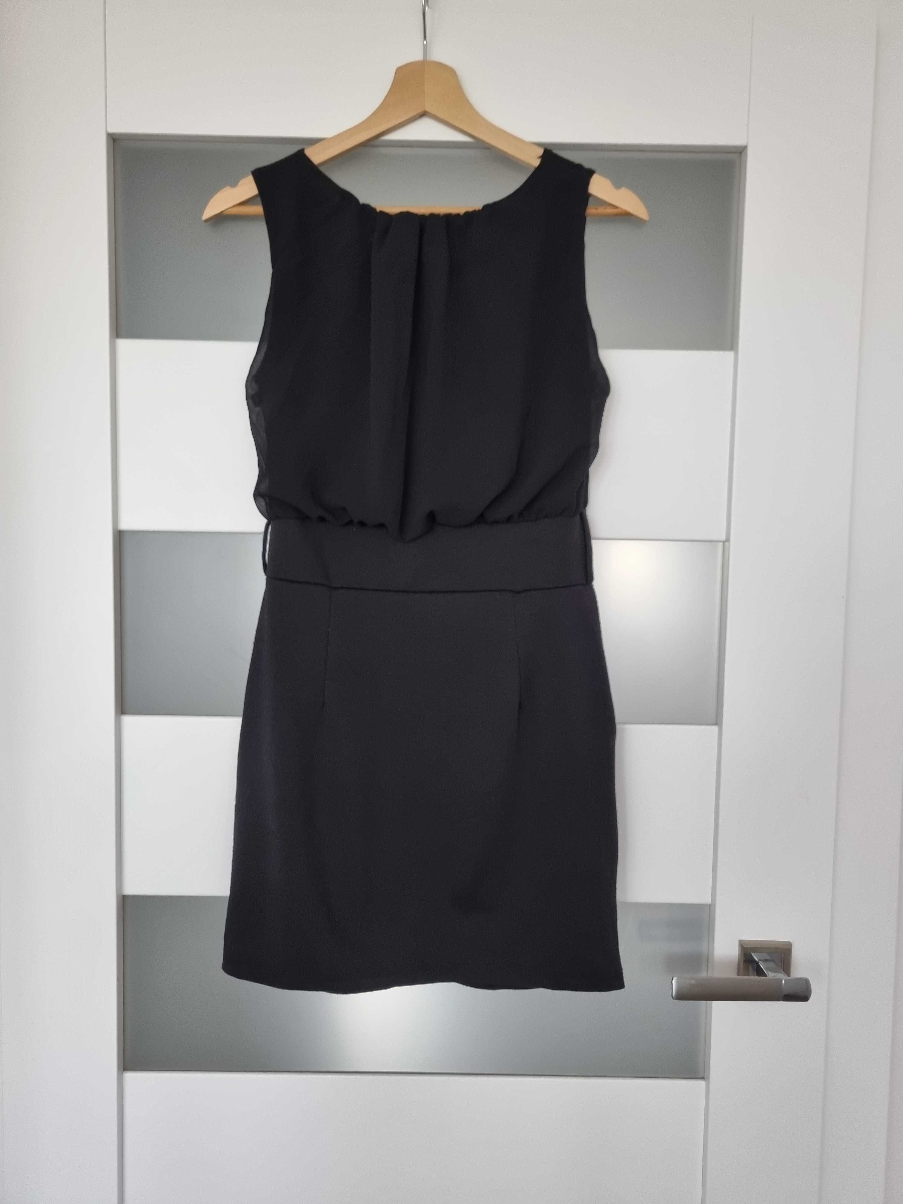 Czarna sukienka mini