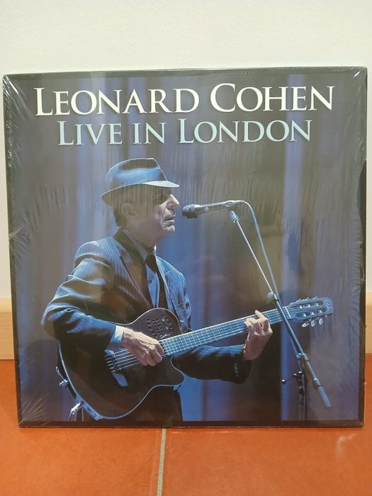 LP Triplo (12") Leonard Cohen - Live in London - NOVO