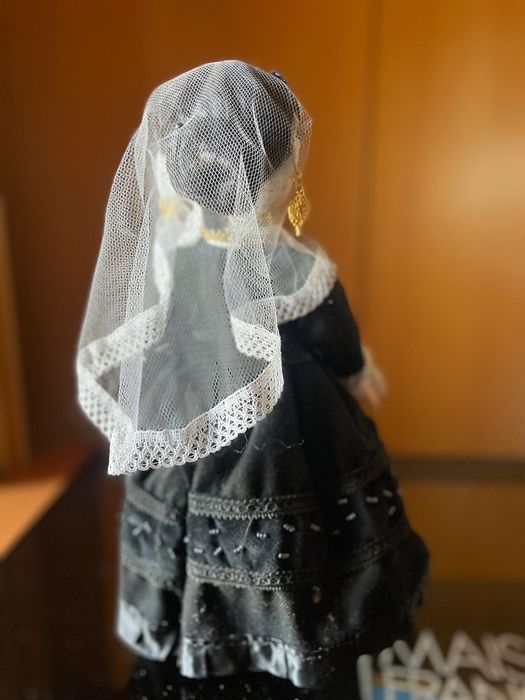 Boneca porcelana noiva de Viana