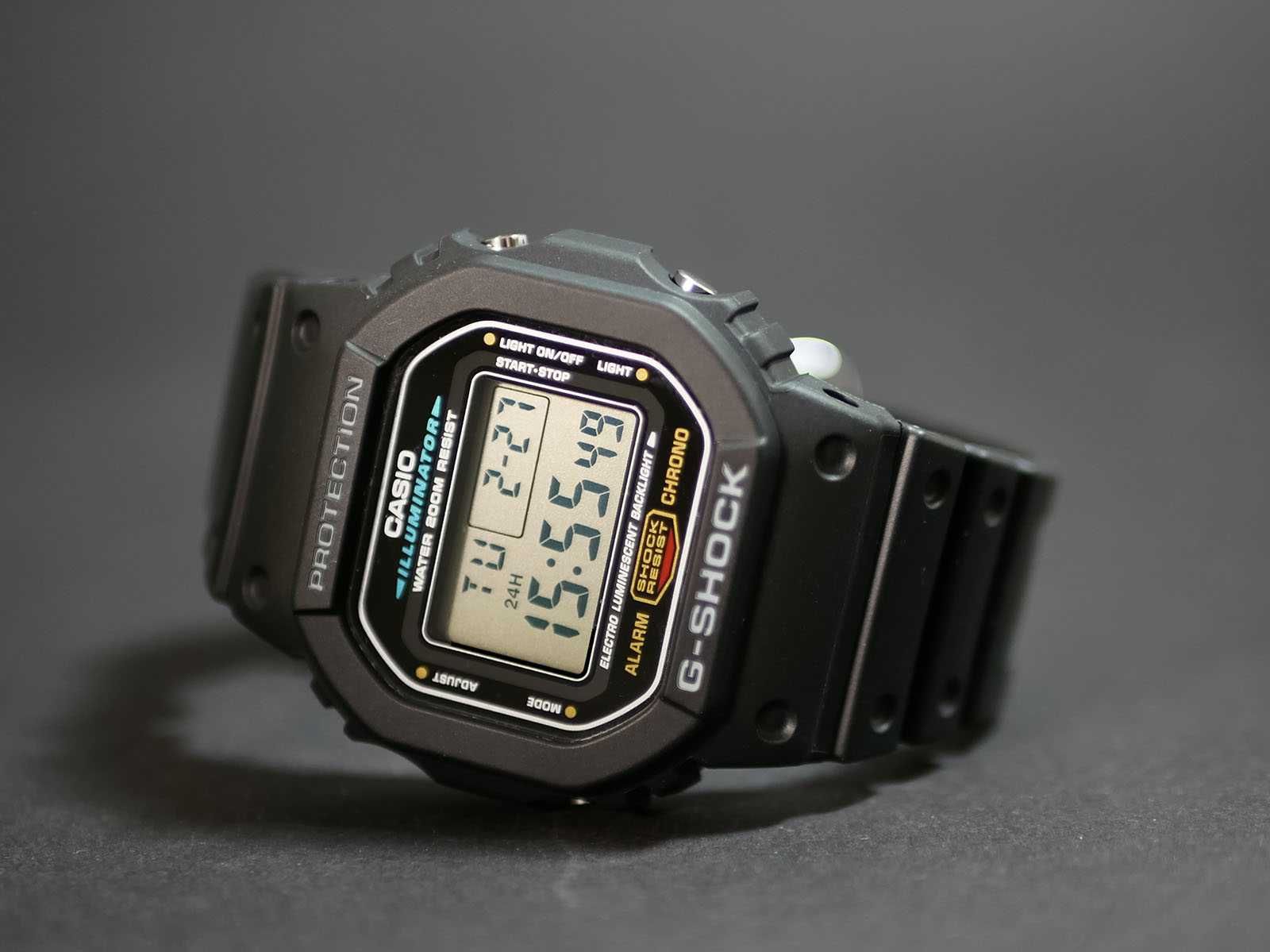 Casio DW-5600E-1V EL G-Shock (Original)