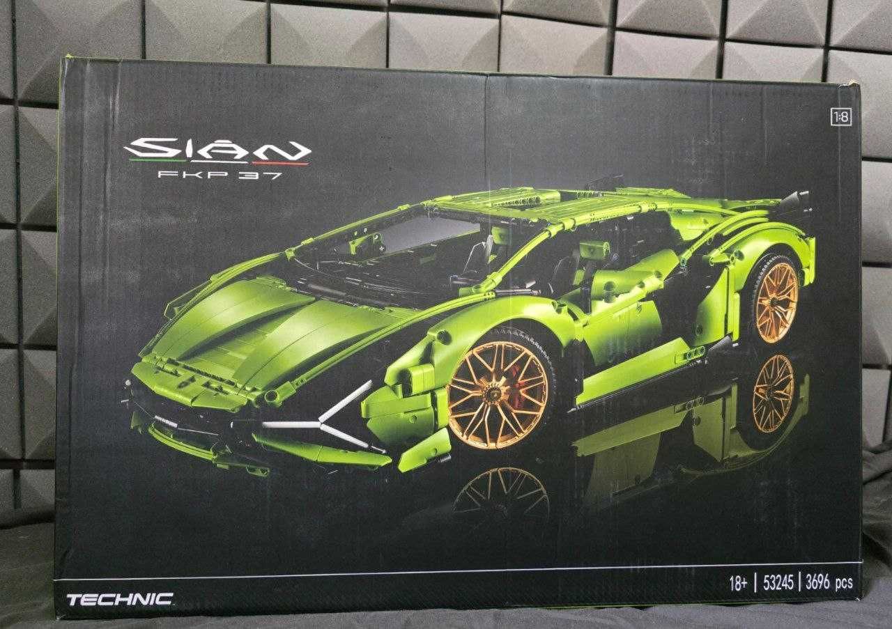 Конструктор Technic Lamborghini Sian 42115 . Масштаб 1:8. 3696 деталей