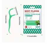 Флосс-зубочистки Dental Fresh мята 150 шт