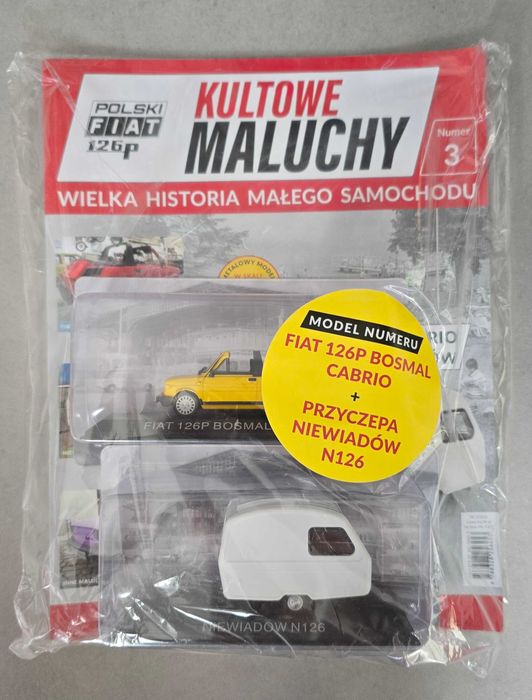 Kultowe maluchy - FIAT 126p Bosmal Cabrio + Niewiadów N126 - Numer 3