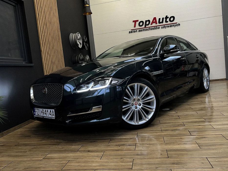 Jaguar XJ LIFT * 3.0 V6 *JAK NOWY* fabryczny lakier * 54 000km*LED*BRUTTO VAT23%