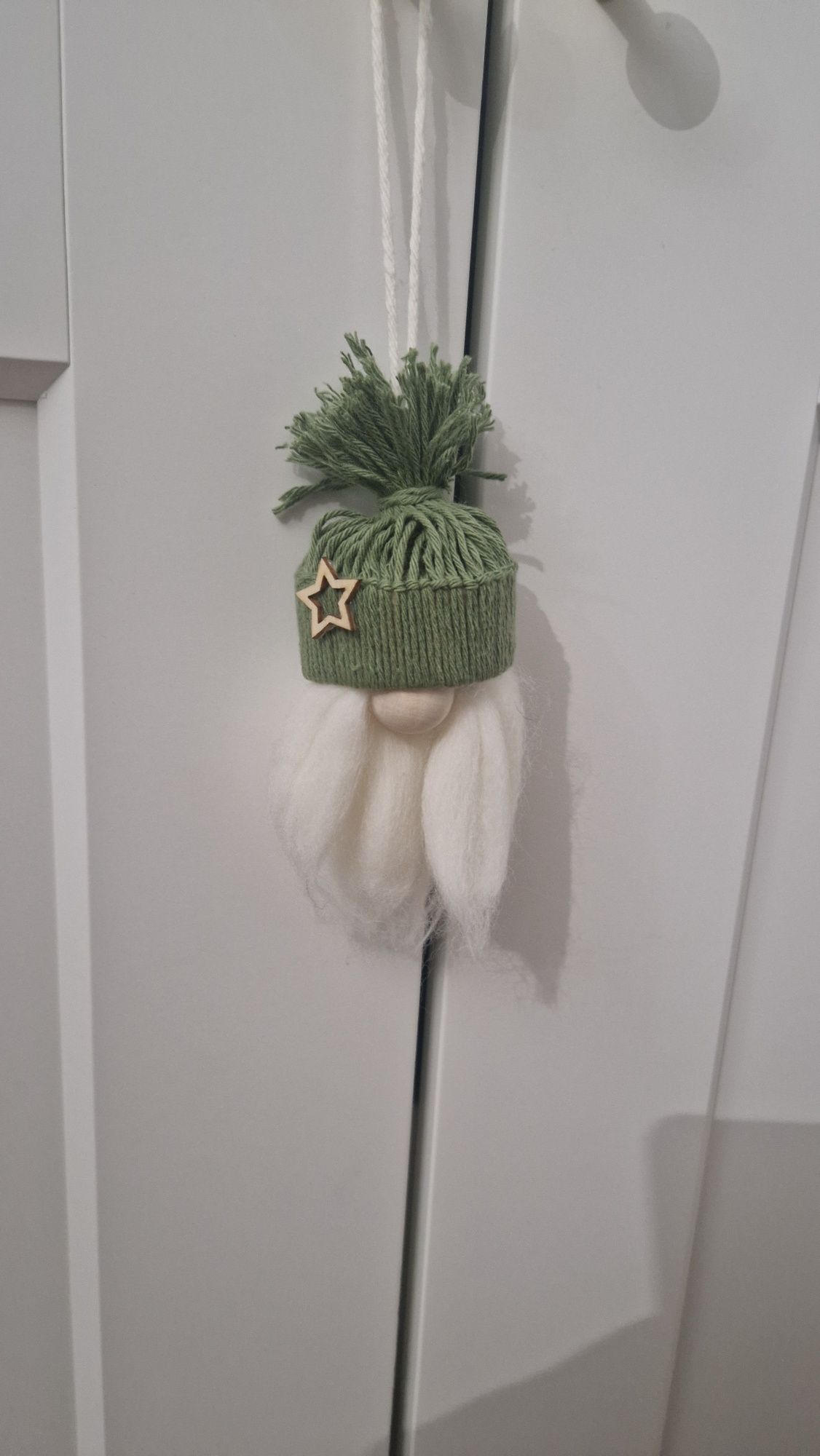 Ozdoba Mikołaj handmade