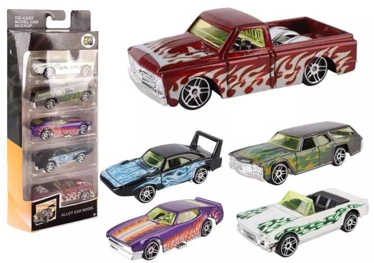 Samochodzik metalowy 5-pack 1:64. Pro Kids