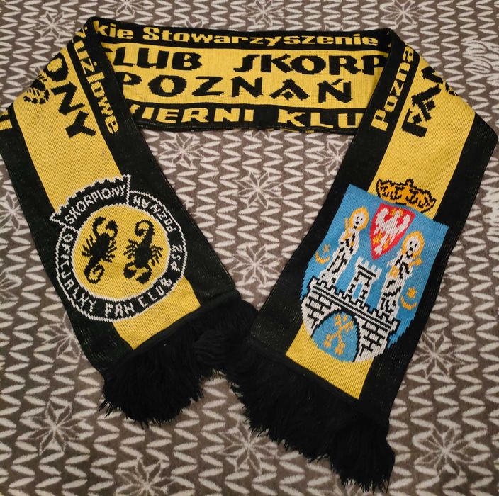 Szalik Retro Skorpion Poznań szalik stary model