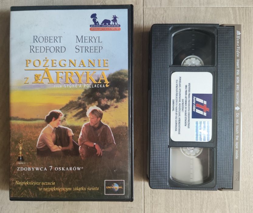 Pożegnanie z Afryką kaseta VHS Video