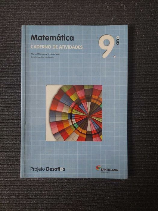 Caderno de atividades - Manual escolar de Matemática 9º ano