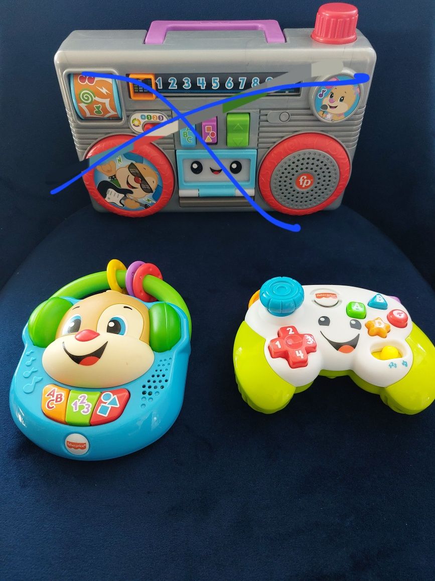 Fisher price zabawki Radio Pad Piesek