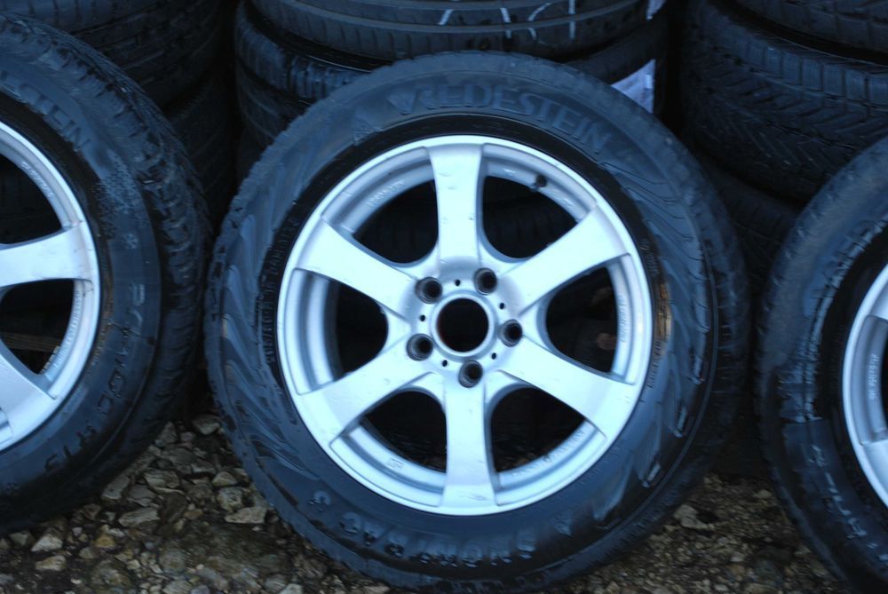 Koła 205/60 R16 5x100 Alufelgi + opony zimowe ET 50 VW Skoda Audi