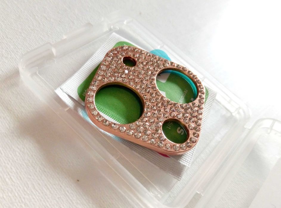 Захисна рамка зі стразами на камеру для iPhone 13 і 13 Mini