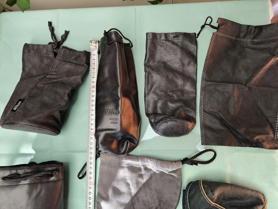 Bolsa Canon Nikon para objetivas lentes fotográficas