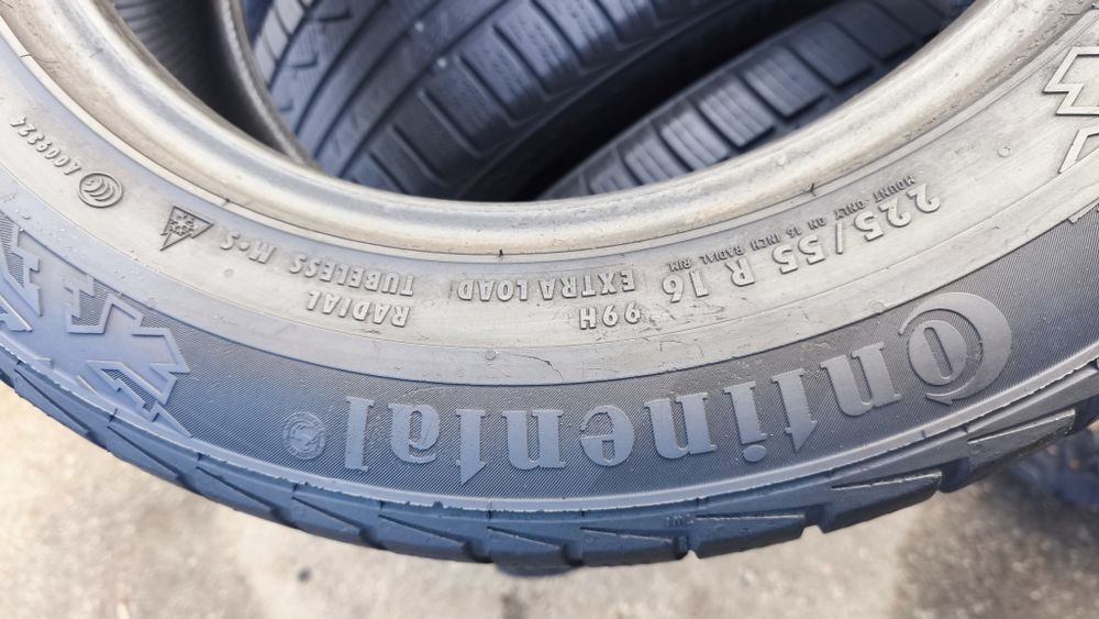 Автошины 225/55r16 резина Continental шины зимние
