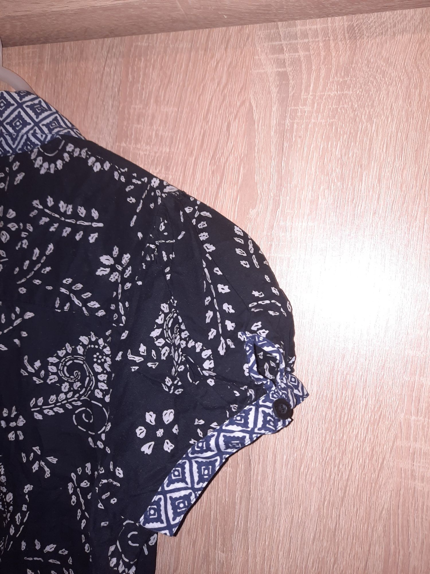 Rocha John Rocha Debenhams koszula/ tunika orientalny wzór rozmiar 40