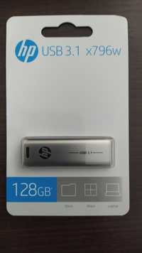 Pen USB 3.1 HP x796w de 128GB selada