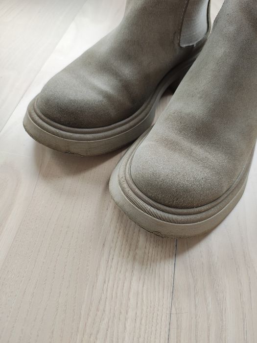 Чоботи челсі бежеві  37 розмір