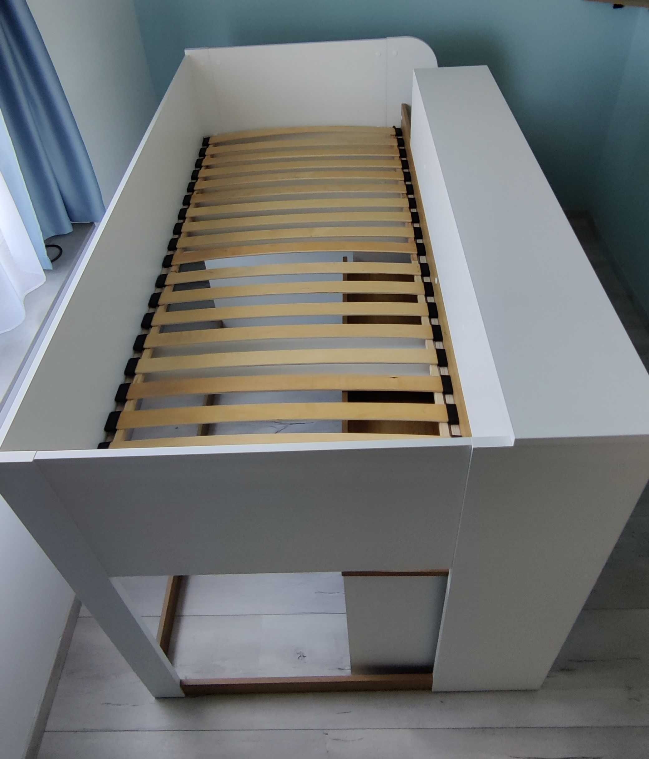 Łóżko piętrowe Sinco z biurkiem