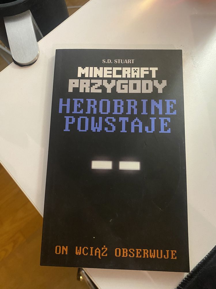 Minecraft przygody ksiażka