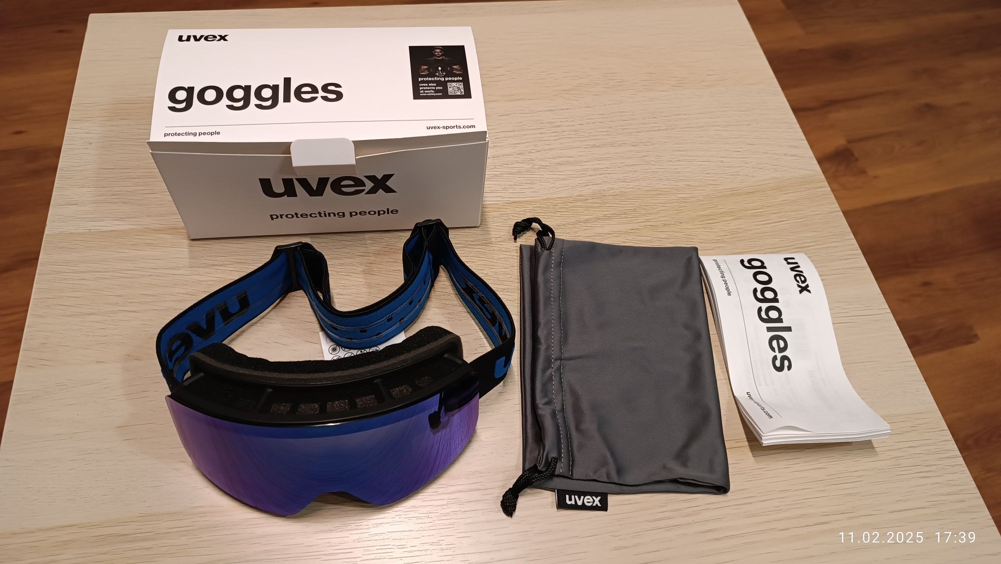 Gogle narciarskie i snowboardowe UVEX