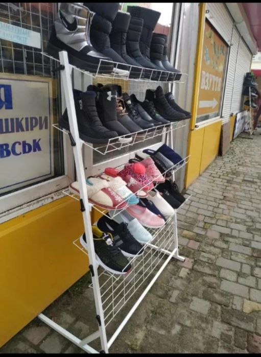 Супер пропозиції! Стійки, полиці, стелажі для взуття від ВИРОБНИКА