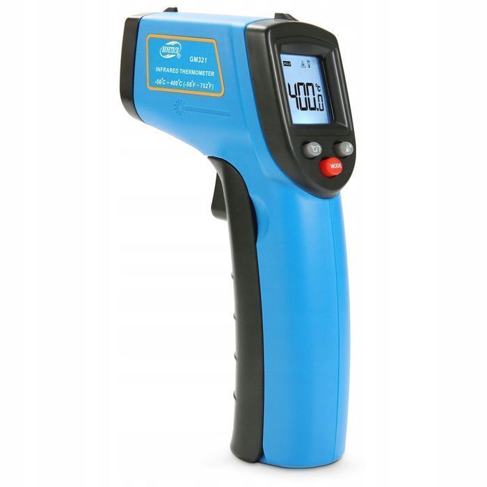 Pirometr Laserowy Bezdotykowy -50+400C Emisyjność