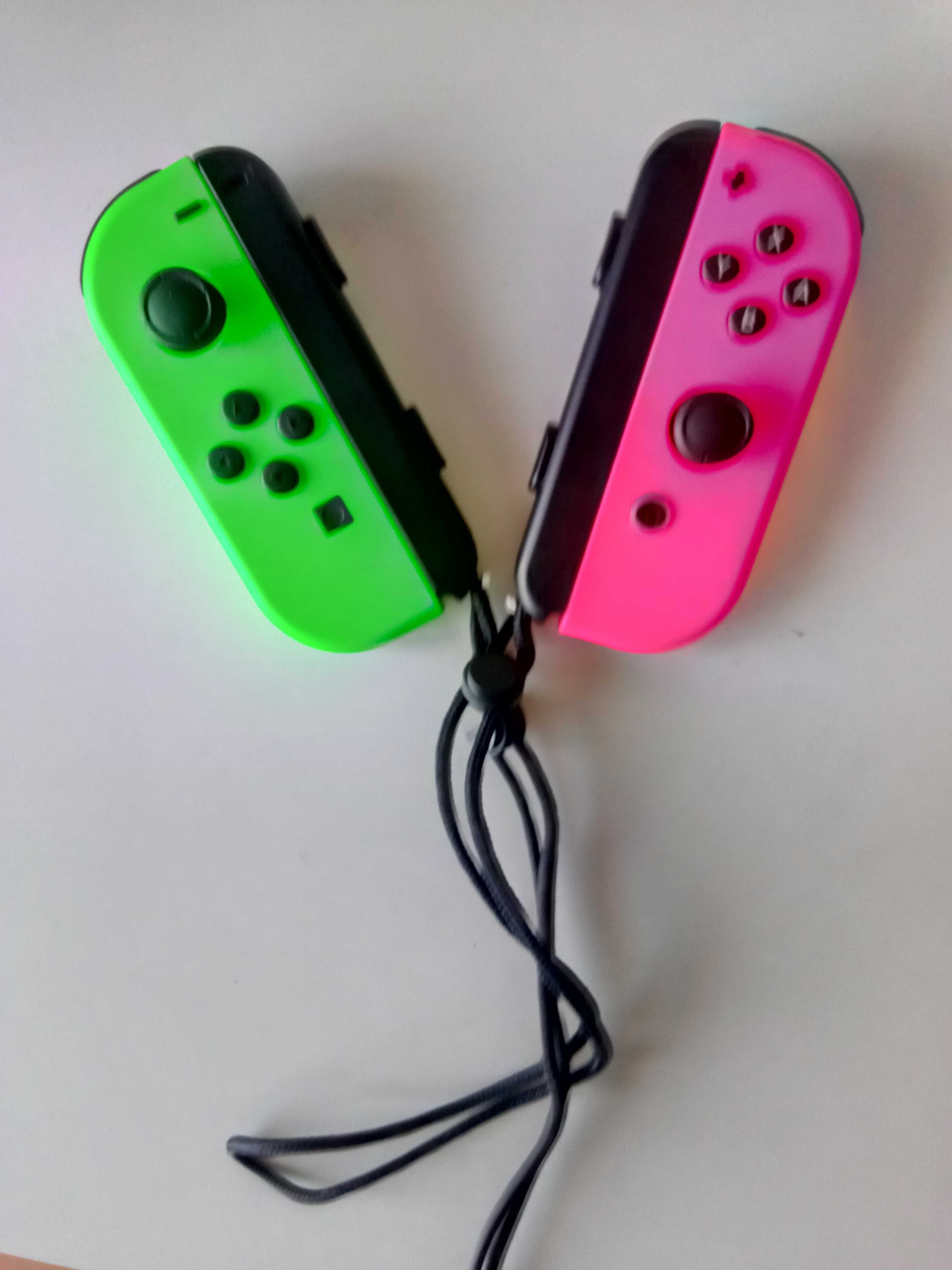 Joycons Verde Rosa-Joy Cons - Nintendo Switch