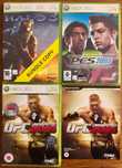 Halo 3, PES 2008, UFC 2010 (XBox 360)