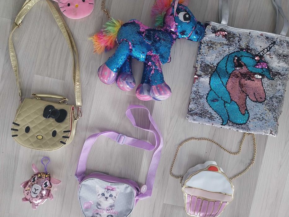 Zestaw torebki na ramię dla dziewczynki