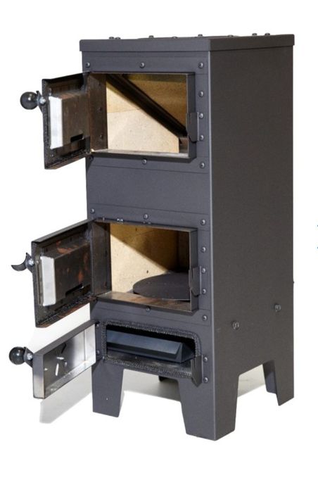 Koza Piec stalowy, kominkowy, ogrzewacz pomieszczeń JANUSZ
