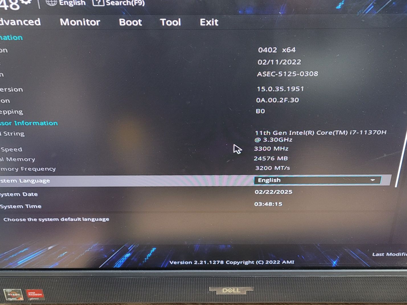 ASUS PN63-S1 Mini PC Core i7-11370H/16GB DDR4/256GB SSD NVMe