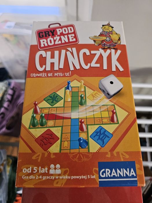 Gra plandzowa chinczyk podróżna