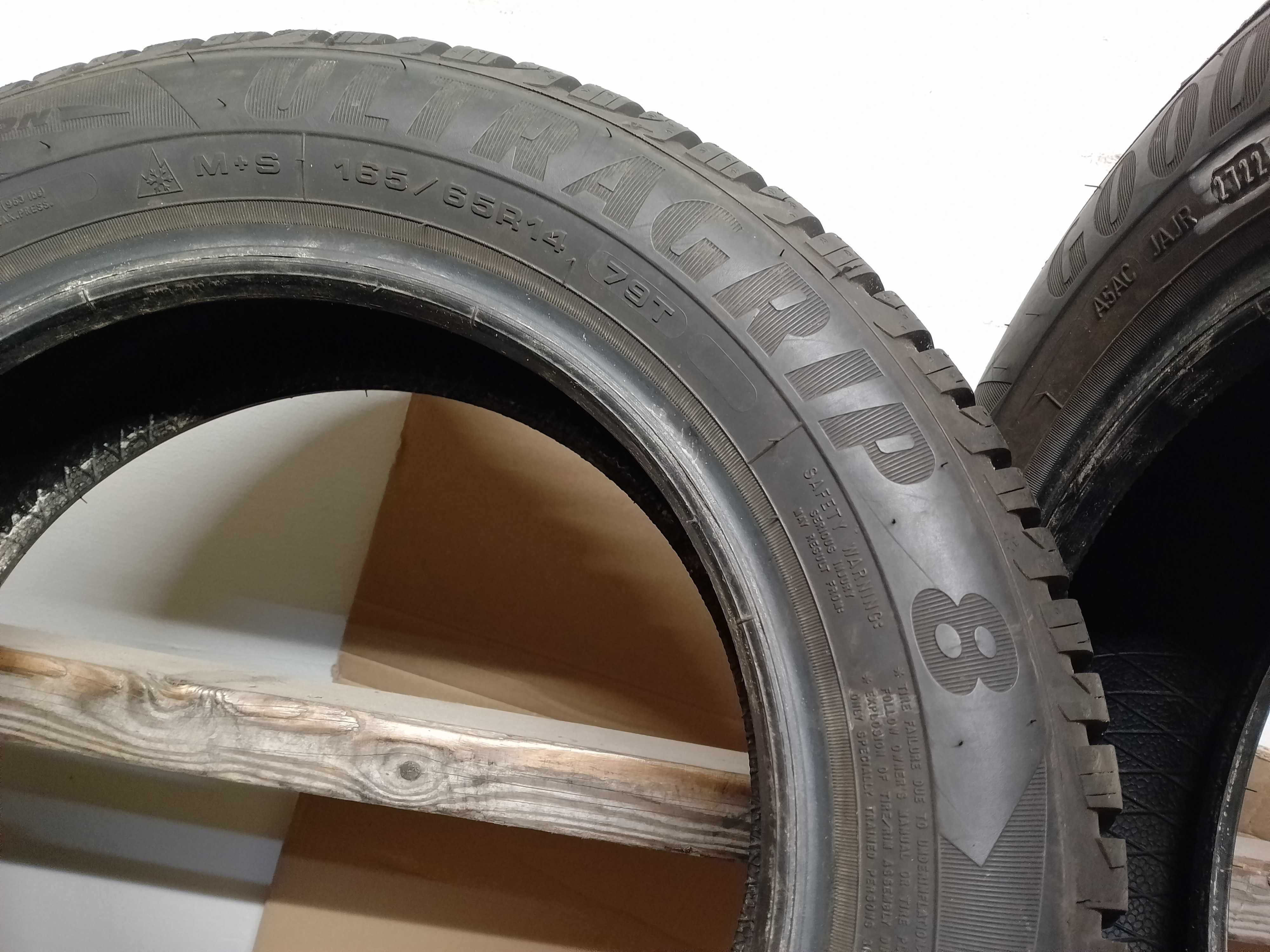 165/65 14 GoodYear Ultra Grip8 2722 Obrzycko Z1123