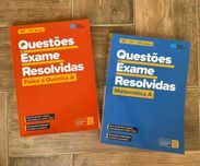 Questões de Exame Resolvidas Física e Química A e Matemática A